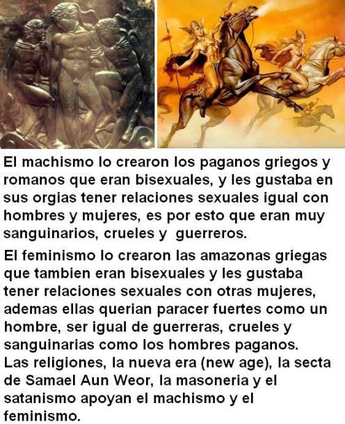 machismo y feminismo