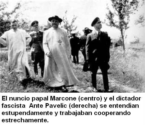 papa Marcone - fascista Ante Pavelic
